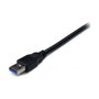 StarTech.com Cable Extensor USB 3.2 Gen 1 de 2m USB A Macho a Hembra Negro