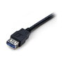 StarTech.com Cable Extensor USB 3.2 Gen 1 de 2m USB A Macho a Hembra Negro