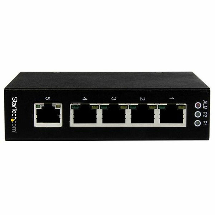 Startech IES51000 Switch Industrial No Administrado Gigabit Ethernet Negro