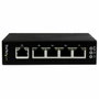Startech IES51000 Switch Industrial No Administrado Gigabit Ethernet Negro