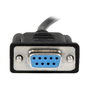 StarTech.com Cable de Módem Nulo RS232 DB9 Hembra a Hembra 2m