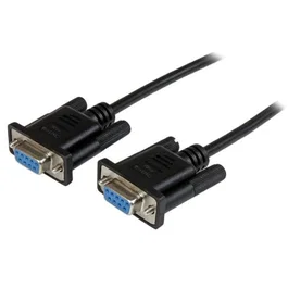 StarTech.com Cable Nulo de Módem Serie RS232 DB9 Hembra a Hembra 2m Negro