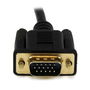 StarTech.com Cable Adaptador Activo HDMI a VGA 3m, 1920x1200, 1080p, Alimentación por Micro USB, Convertidor de Señal, Compatible con Portátil, PC, Monitor, Proyector