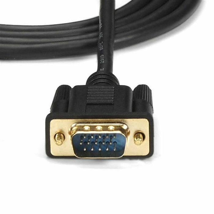 StarTech.com Cable Conversor Activo HDMI a VGA, 3m, Negro