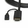 StarTech.com Cable Conversor Activo HDMI a VGA, 3m, Negro