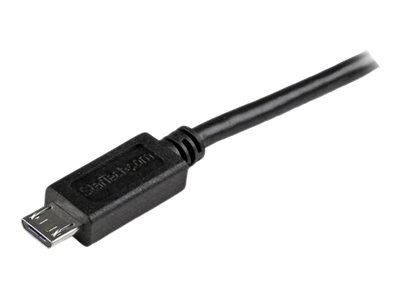 StarTech.com Cable USB A a Micro USB Tipo B 3m Negro para Carga y Sincronización - Compatible USB 2.0