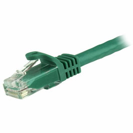 StarTech Cable de Red Ethernet Cat6 3m Verde Gigabit 10/100/1000Base-T RJ45 UTP Snagless con Protector