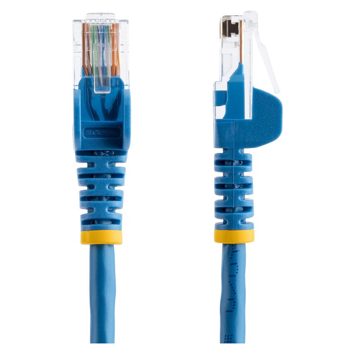 StarTech 2m Cable de Red Cat5e RJ45 Azul - 45PAT2MBL
