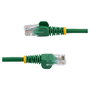 StarTech.com Cable Patch Fast Ethernet Cat5e Snagless RJ45 2m Verde - U/UTP, 24 AWG, 100 Mbit/s, 350 MHz, RoHS, CE