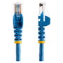 StarTech.com Cable de Red Ethernet CAT5e 3m Azul Snagless U/UTP RJ45 Macho - 24 AWG, 100 Mbps, PoE, RoHS, 1 pieza (Referencia: Fast Ethernet Cat5e Cable Patch)