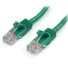 StarTech.com Cable de red Fast Ethernet Cat5e de 3m Verde sin enganche