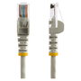 StarTech.com Cable Patch Ethernet Cat5e RJ45 Snagless 3 m Gris - Fast Ethernet, 100 Mbps, PoE, 24 AWG, PVC
