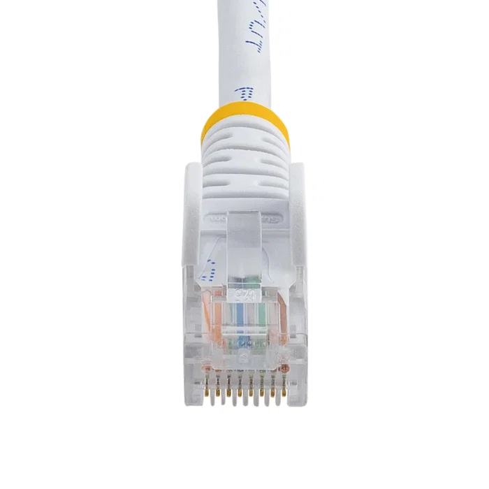 StarTech Cable de Red Cat5e de 3m Blanco RJ45 Snagless 45PAT3MWH