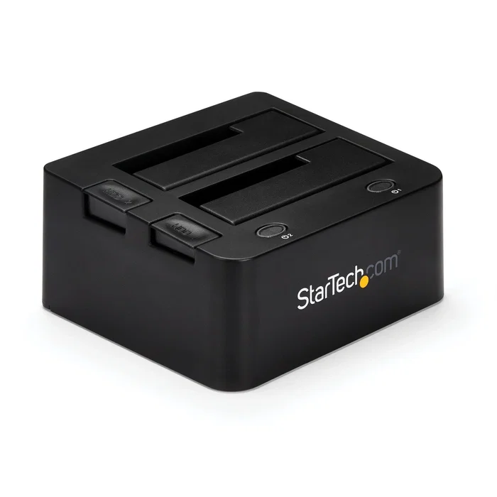 StarTech Base de Conexión USB 3.0 con UASP para HDD/SSD SATA e IDE de 2,5/3,5 pulgadas, Negro