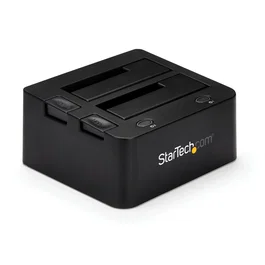 StarTech.com Docking Station USB 3.0 Universal con UASP para Discos Duros 2.5/3.5 Pulgadas, Negro