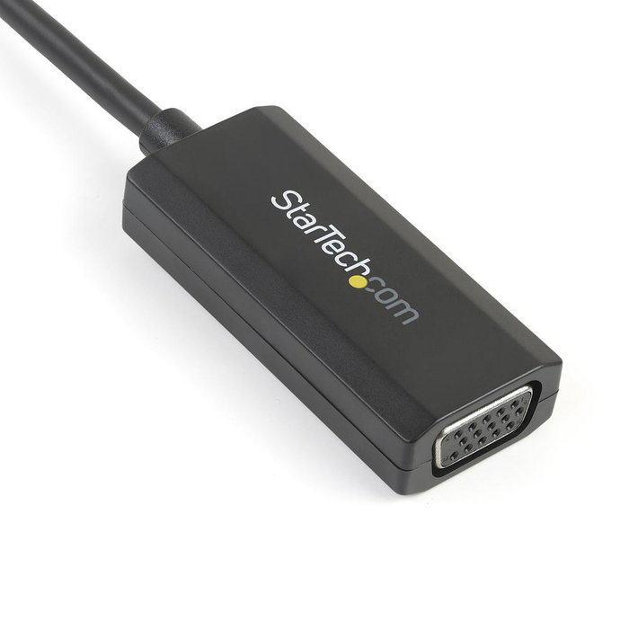 StarTech USB32VGAV Adaptador USB 3.0 a VGA con Controladores Incorporados, Resolución hasta 1920x1200, para Monitor Externo, Oficina y Teletrabajo