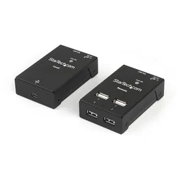 StarTech USB2004EXTV Extensor USB 2.0 de 4 puertos por cable Cat5 o Cat6 (50m)