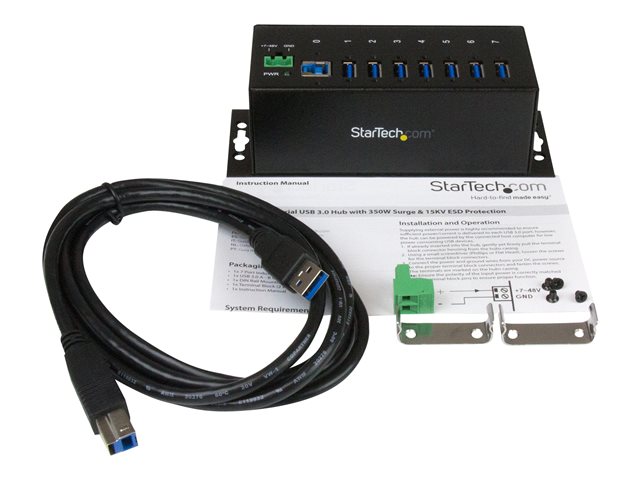 Hub USB Startech ST7300USBME Negro Hub USB Startech ST7300USBME Negro