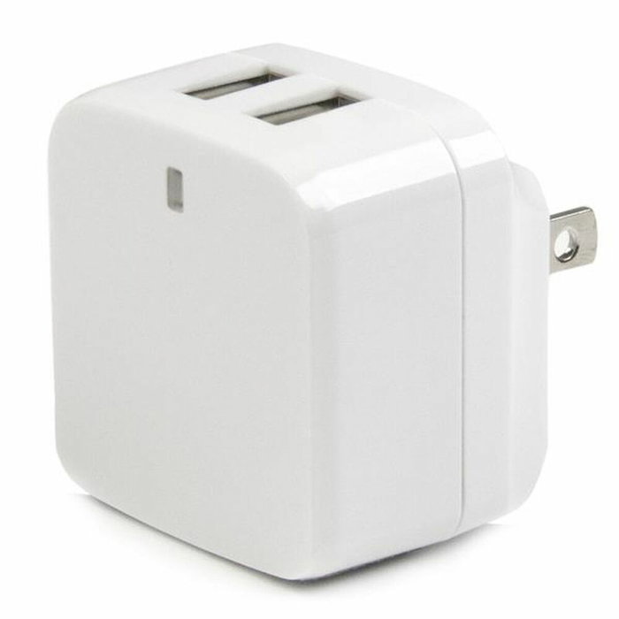 StarTech.com Cargador de Pared USB de 2 Puertos 17W Blanco StarTech.com Cargador de Pared USB de 2 Puertos 17W Blanco
