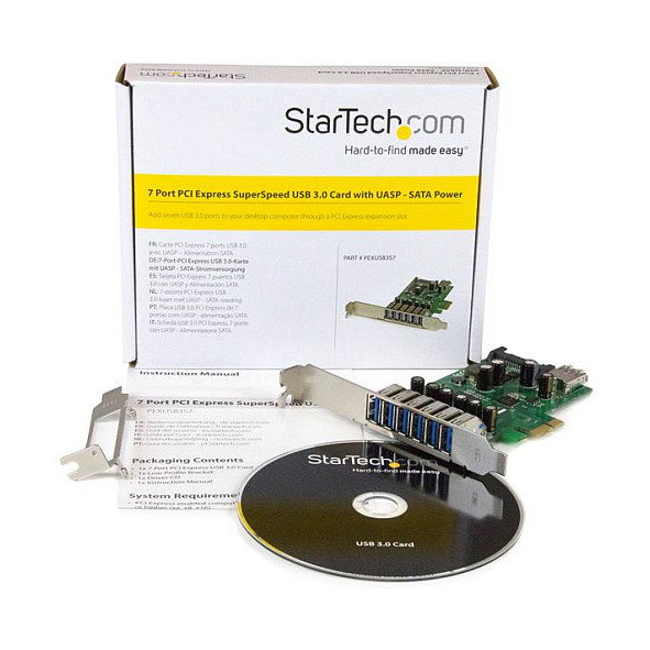 Tarjeta PCI Startech PEXUSB3S7