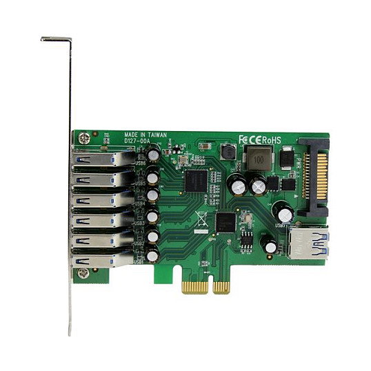 Tarjeta PCI Startech PEXUSB3S7