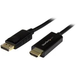 StarTech.com Cable Adaptador DisplayPort a HDMI 2m 4K Negro