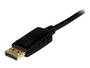 StarTech Cable Adaptador/Conversor DisplayPort a HDMI 4K 2 Metros (2m) - Soporte Ultra HD, Negro
