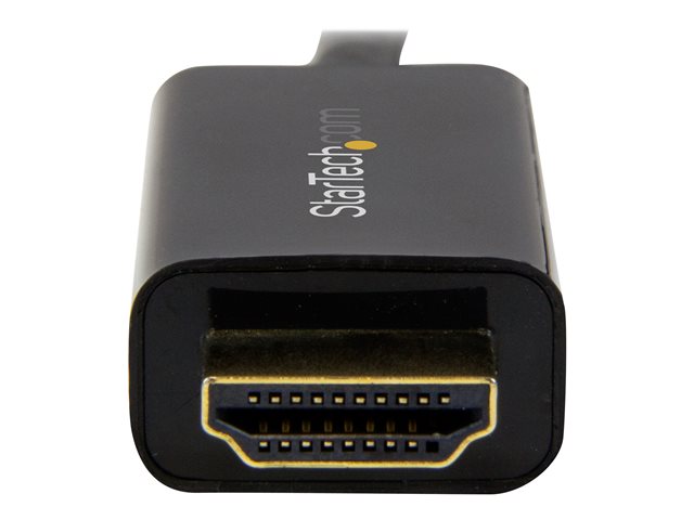 StarTech Cable Adaptador/Conversor DisplayPort a HDMI 4K 2 Metros (2m) - Soporte Ultra HD, Negro StarTech Cable Adaptador/Conversor DisplayPort a HDMI 4K 2 Metros (2m) - Soporte Ultra HD, Negro