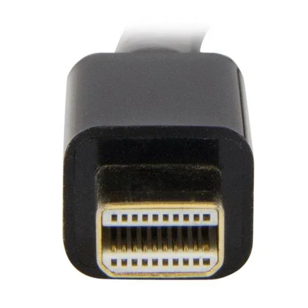 StarTech.com MDP2HDMM2MB Cable Adaptador Mini DisplayPort a HDMI 2 metros - 4K Ultra HD 30Hz - Negro - Compatible con Surface, MacBook, Thunderbolt