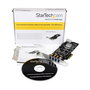 StarTech PEXUSB3S42 Tarjeta PCI Express USB 3.0 con 4 Puertos, Full-height / Low-profile, Compatible con PCIe 2.0