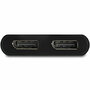 Splitter DisplayPort Startech MSTDP122DP Negro 4K Ultra HD