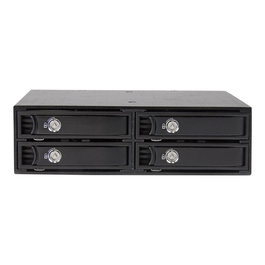 Rack Startech SATSASBP425 Negro Portátil 2,5"