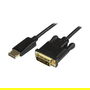 StarTech Adaptador de Video DisplayPort a DVI Cable 0.91 m DP a DVI-D Macho 1920x1200 1080p Negro - Longitud 91 cm