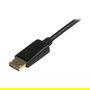 StarTech Adaptador de Video DisplayPort a DVI Cable 0.91 m DP a DVI-D Macho 1920x1200 1080p Negro - Longitud 91 cm