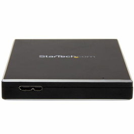 Startechcom S251Bmu313 Carcasa para Disco Duro de 2.5 Pulgadas, Aluminio, USB 3.1 Gen 2 (10Gbps), SATA III