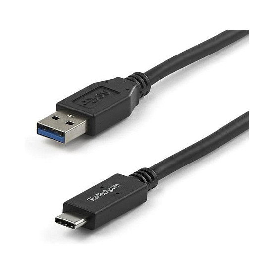 StarTech.com Cable USB-A a USB-C de 1 m, 10 Gbps, Negro