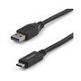 StarTech.com Cable USB-A a USB-C de 1 m, 10 Gbps, Negro