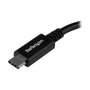 Cable USB A a USB C Startech USB31CAADP Negro