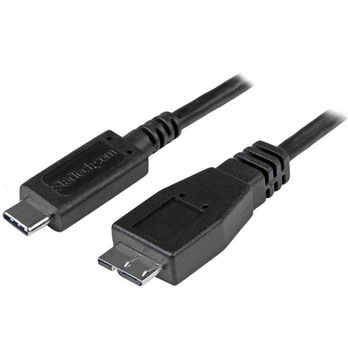Cable USB a Micro USB Startech USB31CUB1M USB C Micro USB B Negro Cable USB a Micro USB Startech USB31CUB1M USB C Micro USB B Negro