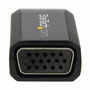 Adaptador DisplayPort a HDMI Startech HD2VGAMICRA Negro