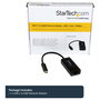 StarTech.com Adaptador de red USB-C a Gigabit Ethernet RJ45 US1GC30B Negro