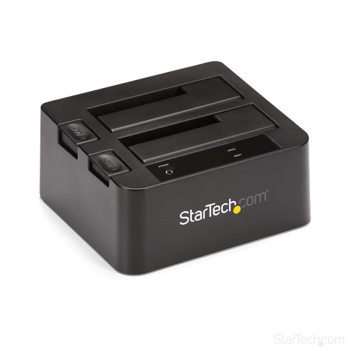 StarTech SDOCK2U313 Base de Conexión USB 3.2 Gen 2 de Doble Bahía para HDD/SSD SATA