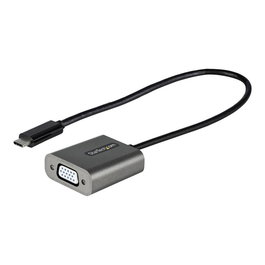 Adaptador USB C a VGA Startech CDP2VGA Negro