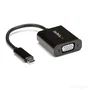 StarTech.com Adaptador USB-C a VGA Negro CDP2VGA