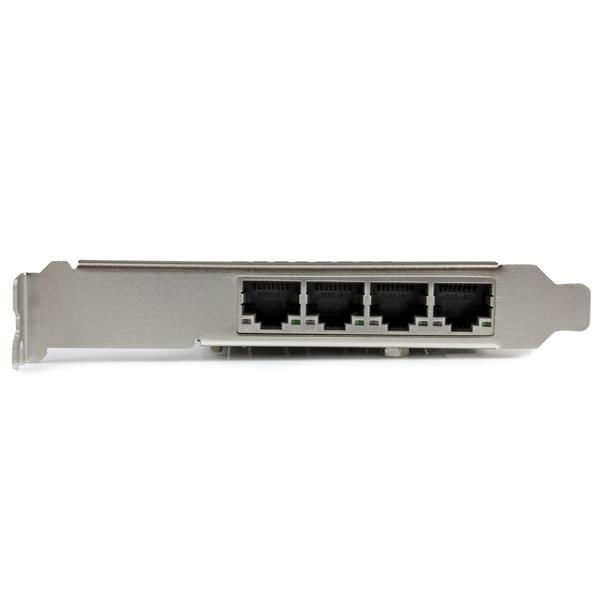 StarTech Tarjeta de Red Ethernet PCIe I350-AM4 4 Puertos Gigabit RJ45 10/100/1000 Mbps - Chipset Intel StarTech Tarjeta de Red Ethernet PCIe I350-AM4 4 Puertos Gigabit RJ45 10/100/1000 Mbps - Chipset Intel