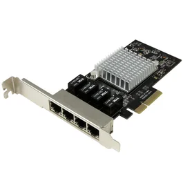 StarTech.com ST4000SPEXI Tarjeta de red 4 puertos Gigabit Ethernet PCIe