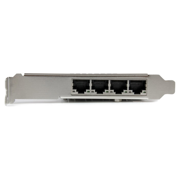 StarTech.com Tarjeta de Red PCI Express Gigabit con 4 Puertos RJ45 Chipset Intel I350