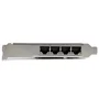 StarTech ST4000SPEXI Tarjeta de Red de 4 Puertos Gigabit Ethernet RJ45