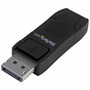 StarTech Adaptador DisplayPort a HDMI 4K DP2HD4KADAP Negro