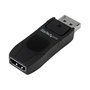 StarTech.com Adaptador Convertidor Pasivo DisplayPort a HDMI 4K 3840x2160 - Negro